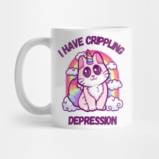 Shades of the Mind: Navigating the Depths of Depression Mug